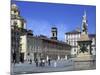Piazza Castello, Turin, Piedmont, Italy, Europe-Vincenzo Lombardo-Mounted Photographic Print