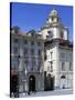 Piazza Castello, Turin, Piedmont, Italy, Europe-Vincenzo Lombardo-Stretched Canvas