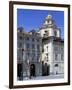 Piazza Castello, Turin, Piedmont, Italy, Europe-Vincenzo Lombardo-Framed Photographic Print