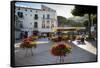 Piazza Centrale, Ravello, Campania, Italy, Europe-Frank Fell-Framed Stretched Canvas