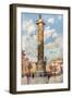 Piazza Colonna, Rome-Alberto Pisa-Framed Photographic Print