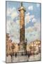 Piazza Colonna, Rome-Alberto Pisa-Mounted Photographic Print