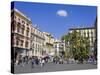 Piazza Dante in Naples, Campania, Italy, Europe-Richard Cummins-Stretched Canvas