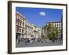 Piazza Dante in Naples, Campania, Italy, Europe-Richard Cummins-Framed Photographic Print