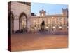 Piazza Dei Cavalli at Dusk, Piacenza, Emilia Romagna, Italy, Europe-Vincenzo Lombardo-Stretched Canvas