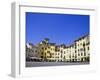 Piazza Del Anfiteatro Square, Amphitheatre, Lucca, Tuscany, Italy-Carlos Sanchez Pereyra-Framed Photographic Print