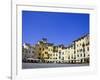 Piazza Del Anfiteatro Square, Amphitheatre, Lucca, Tuscany, Italy-Carlos Sanchez Pereyra-Framed Photographic Print