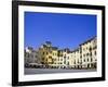 Piazza Del Anfiteatro Square, Amphitheatre, Lucca, Tuscany, Italy-Carlos Sanchez Pereyra-Framed Photographic Print