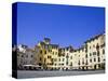 Piazza Del Anfiteatro Square, Amphitheatre, Lucca, Tuscany, Italy-Carlos Sanchez Pereyra-Stretched Canvas