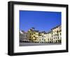 Piazza Del Anfiteatro Square, Amphitheatre, Lucca, Tuscany, Italy-Carlos Sanchez Pereyra-Framed Photographic Print