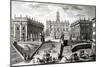 Piazza Del Campidoglio (Engraving)-Giuseppe Vasi-Mounted Giclee Print