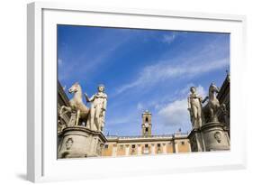 Piazza Del Campidoglio-Stefano Amantini-Framed Photographic Print