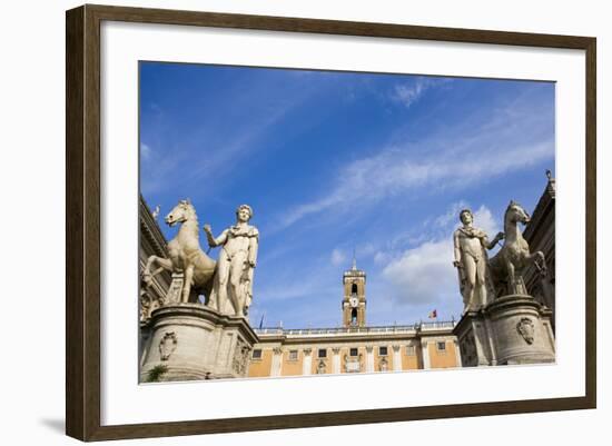 Piazza Del Campidoglio-Stefano Amantini-Framed Photographic Print