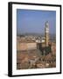 Piazza Del Campo and Mangia Tower, Unesco World Heritage Site, Siena, Tuscany, Italy-Roy Rainford-Framed Photographic Print