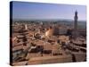 Piazza Del Campo and Palazzo Pubblico, Siena, UNESCO World Heritage Site, Tuscany, Italy, Europe-Patrick Dieudonne-Stretched Canvas