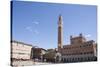 Piazza Del Campo, Palazzo Pubblico, Sienna, Tuscany, Italy-Martin Child-Stretched Canvas