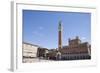 Piazza Del Campo, Palazzo Pubblico, Sienna, Tuscany, Italy-Martin Child-Framed Photographic Print