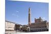 Piazza Del Campo, Palazzo Pubblico, Sienna, Tuscany, Italy-Martin Child-Mounted Photographic Print