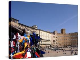 Piazza Del Campo, Siena, Unesco World Heritage Site, Tuscany, Italy, Europe-Angelo Cavalli-Stretched Canvas