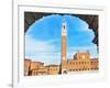 Piazza del Campo, Siena-Tosh-Framed Art Print