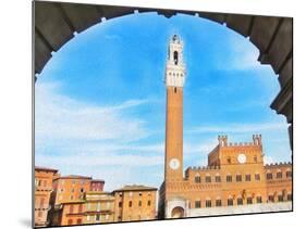 Piazza del Campo, Siena-Tosh-Mounted Art Print