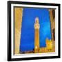 Piazza del Campo, Siena-Tosh-Framed Art Print