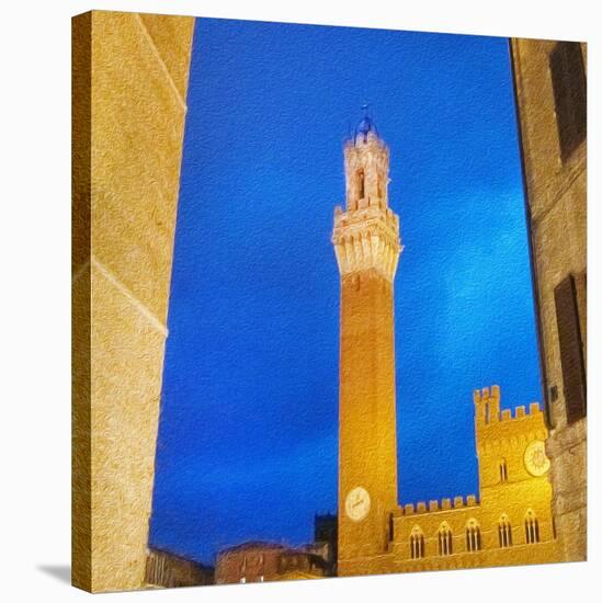 Piazza del Campo, Siena-Tosh-Stretched Canvas