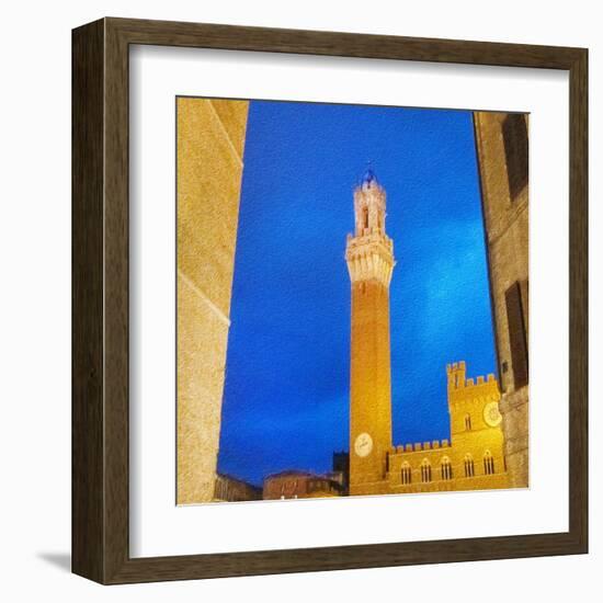 Piazza del Campo, Siena-Tosh-Framed Art Print