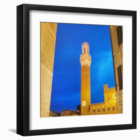 Piazza del Campo, Siena-Tosh-Framed Art Print