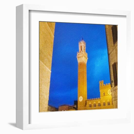 Piazza del Campo, Siena-Tosh-Framed Art Print