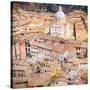 Piazza del Campo, Siena-Tosh-Stretched Canvas