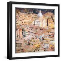 Piazza del Campo, Siena-Tosh-Framed Art Print