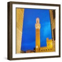 Piazza del Campo, Siena-Tosh-Framed Art Print