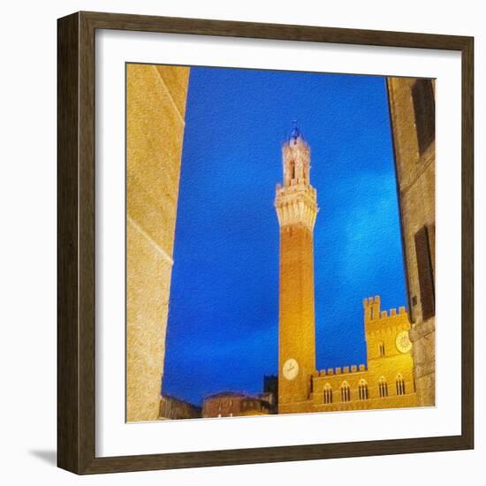 Piazza del Campo, Siena-Tosh-Framed Art Print