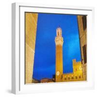 Piazza del Campo, Siena-Tosh-Framed Art Print