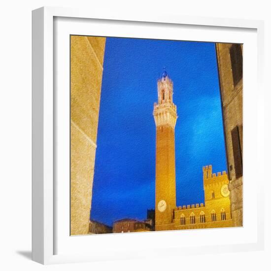 Piazza del Campo, Siena-Tosh-Framed Art Print