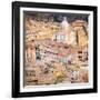 Piazza del Campo, Siena-Tosh-Framed Art Print
