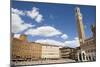 Piazza Del Campo with Palazzo Pubblico, Sienna, Tuscany, Italy-Martin Child-Mounted Photographic Print