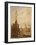 Piazza Del Campo-John Fulleylove-Framed Giclee Print