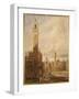 Piazza Del Campo-John Fulleylove-Framed Giclee Print