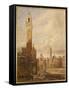 Piazza Del Campo-John Fulleylove-Framed Stretched Canvas