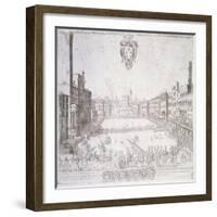 Piazza Del Campo-null-Framed Giclee Print