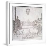 Piazza Del Campo-null-Framed Giclee Print