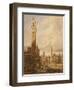 Piazza Del Campo-John Fulleylove-Framed Giclee Print