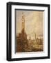 Piazza Del Campo-John Fulleylove-Framed Giclee Print