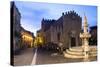 Piazza Del Duomo at Night-Matthew Williams-Ellis-Stretched Canvas