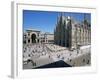 Piazza Del Duomo, Milan, Italy-Hans Peter Merten-Framed Photographic Print