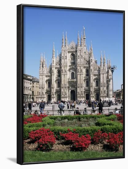 Piazza Del Duomo, Milan, Italy-Hans Peter Merten-Framed Photographic Print