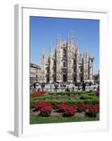 Piazza Del Duomo, Milan, Italy-Hans Peter Merten-Framed Photographic Print