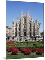 Piazza Del Duomo, Milan, Italy-Hans Peter Merten-Mounted Photographic Print